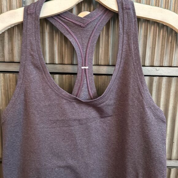 Lululemon Full Length Cool Racerback || slated purple size 8 - Picture 5 of 7
